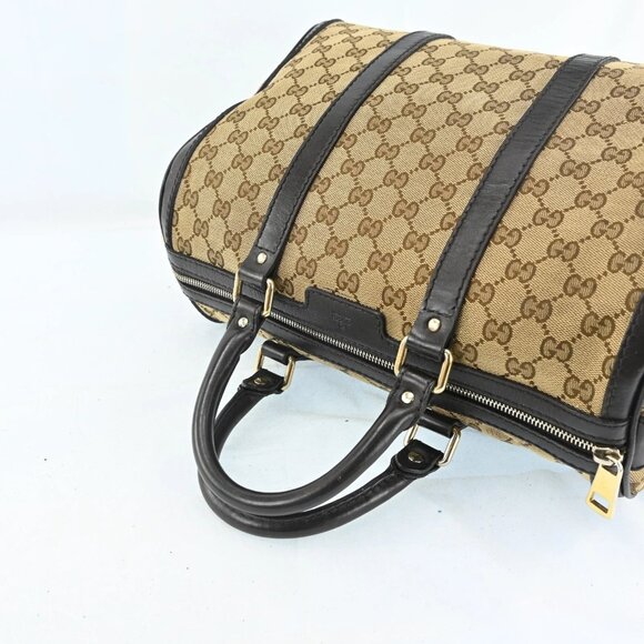 Authentic GUCCI Sherry Line Boston Bag GG Canvas bsj630-112725 - Picture 5 of 16